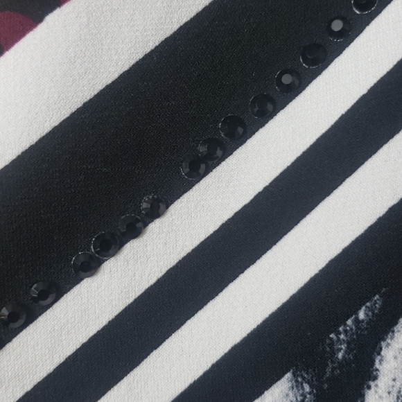 ALFANI Woman's blouse  size large animal print - Picture 5 of 8